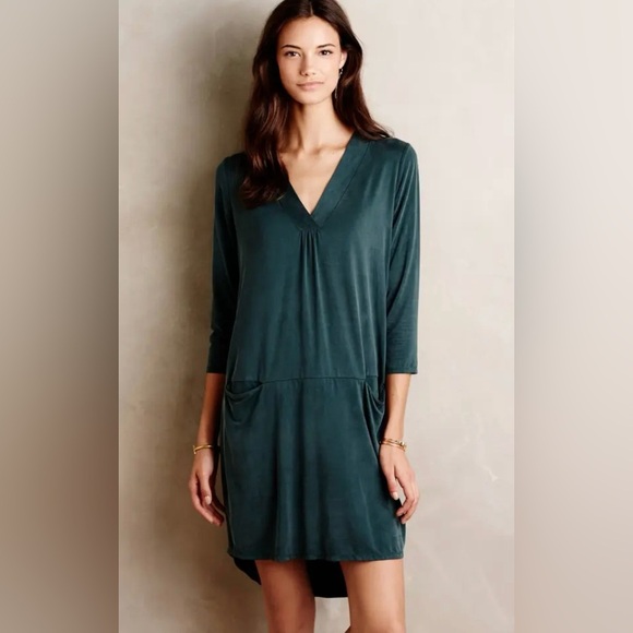 Anthropologie Dolan left coast collection v neck dress - Picture 1 of 12
